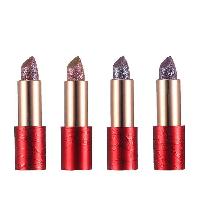 Waterproof Full Of Glitter Lipstick Make-up Every Day And Night 