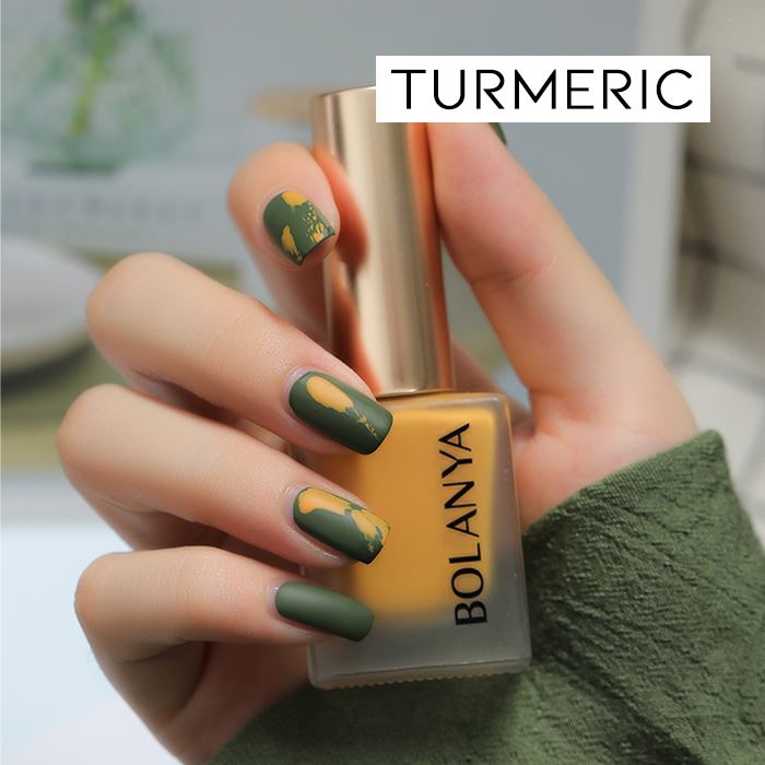 Matte Nail Polish Nail Polishes Every Day And Night Turmeric 