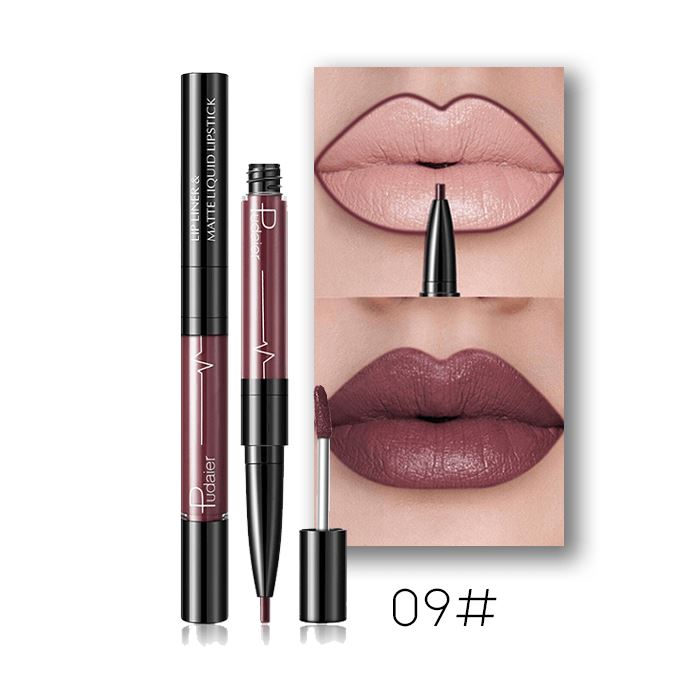 2-in-1 Kissproof Lipliner Morning Shades 09# 