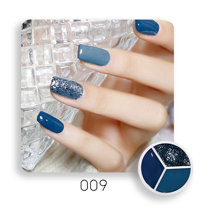 3-in-1 Cream-like Nail Gel Nail Every Day And Night 009 