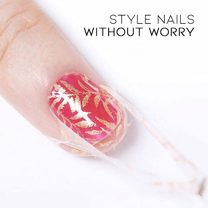 Peel Off Nail Edge Protect Tape Nail Every Day And Night 