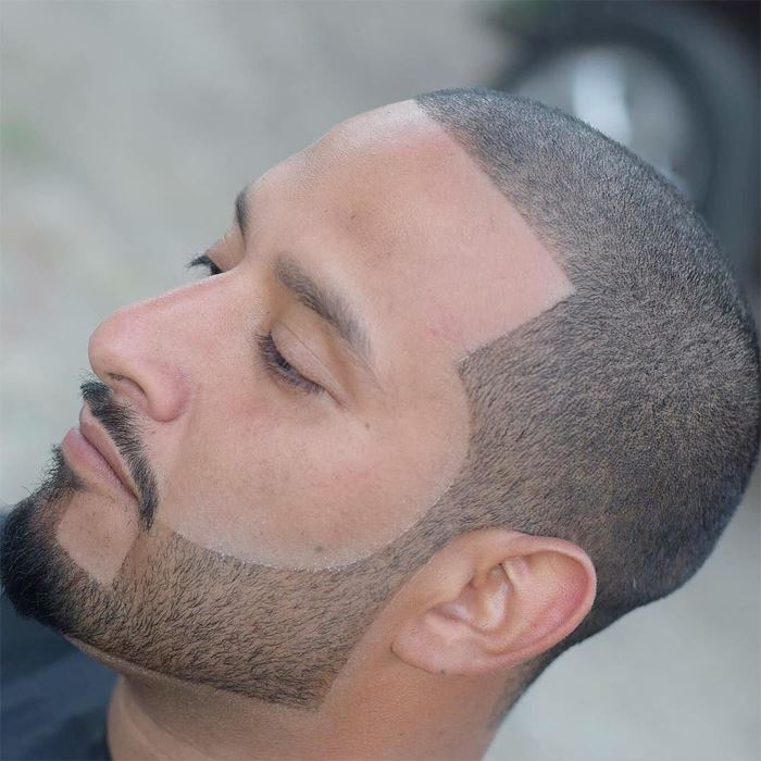 Men Beard Easy Shaving Template Guide Hair Styling Tools Every Day And Night 