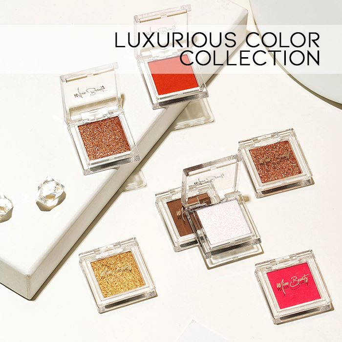 Single Shade Square Eyeshadow Make-up Every Day And Night 