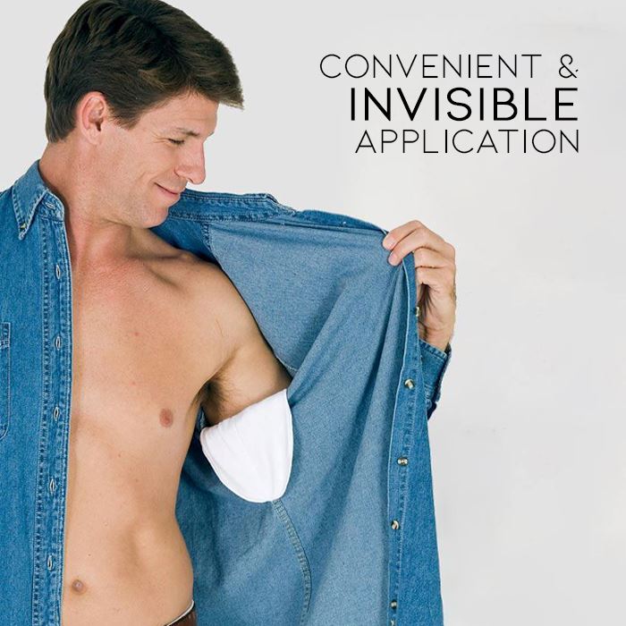 Sweat Absorb Underarm Pads Personal Care Every Day And Night 