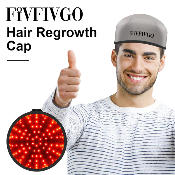 Fivfivgo™ Mobile Laser Therapy Cap pour la repousse des cheveux