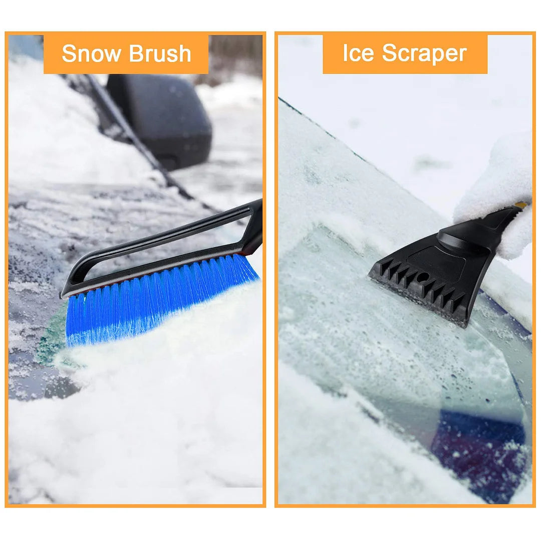 Fivfivgo™ 2-in-1 Detachable Ice Scraper Snow Brush