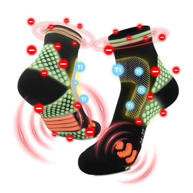 Fivfivgo™ Far Infrared Grail Titanium Ion Booster Socks