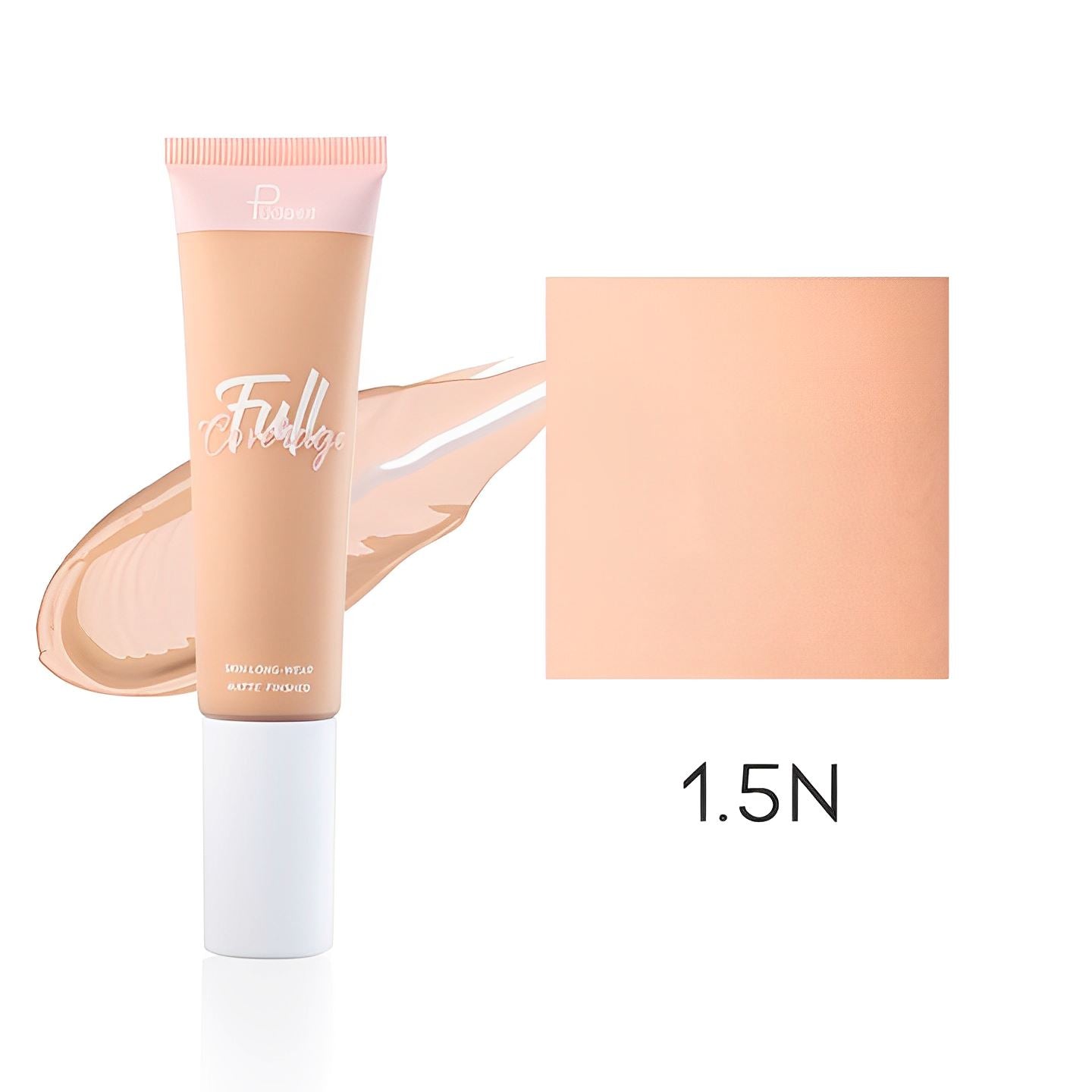 12HRS Full Coverage Oil Control Foundation Make-up Every Day And Night 1.5N 