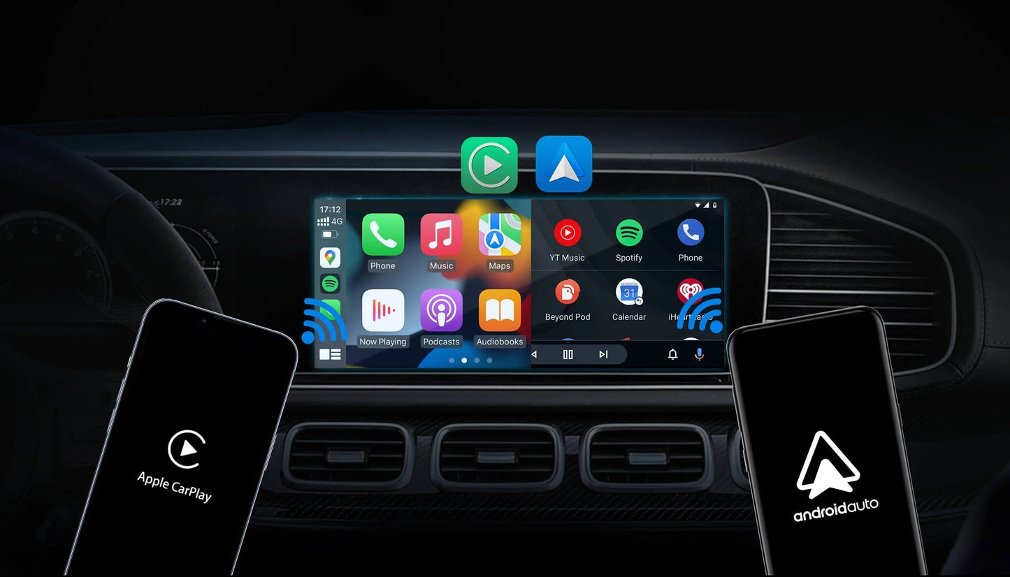 Lamicry™ Play2Video Kabelloses CarPlay/Android Auto