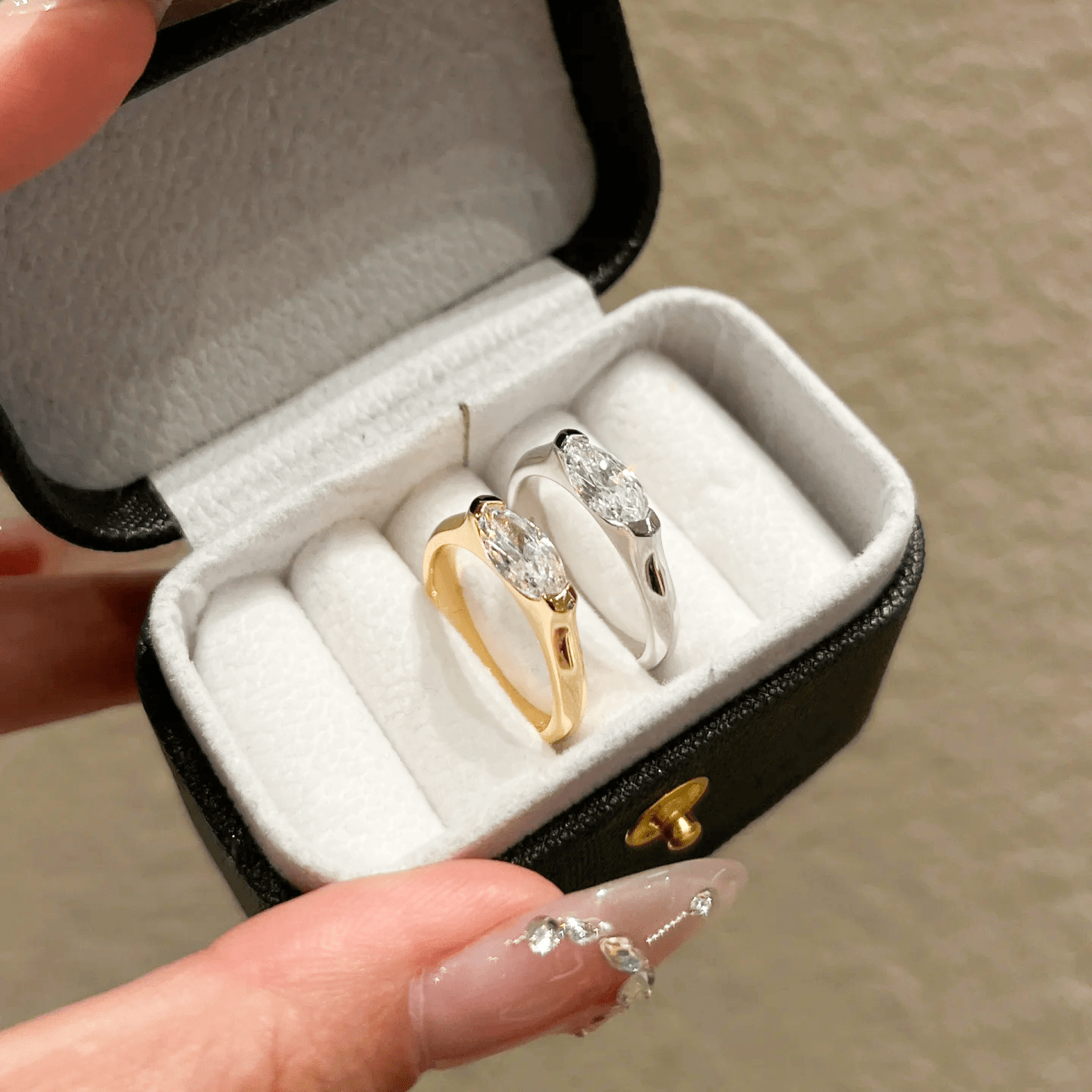 Fivfivgo™ Mikro-Nano-Fusion Diamant-Entgiftungsring - Verbessern Sie Ihre Gesundheit ✨💎