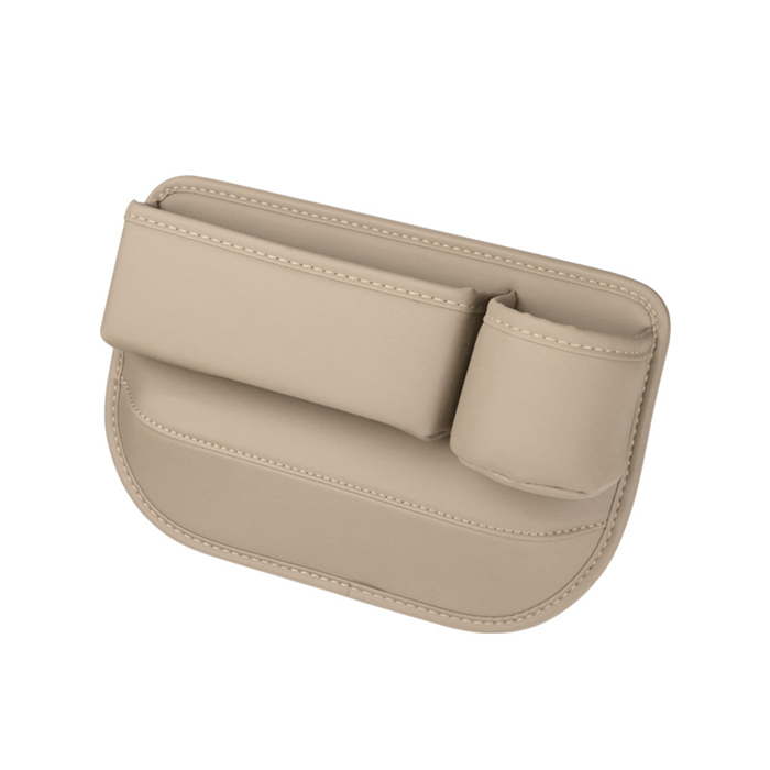 HIGHTQURO® Car Leather Cup Holder Gap Bag