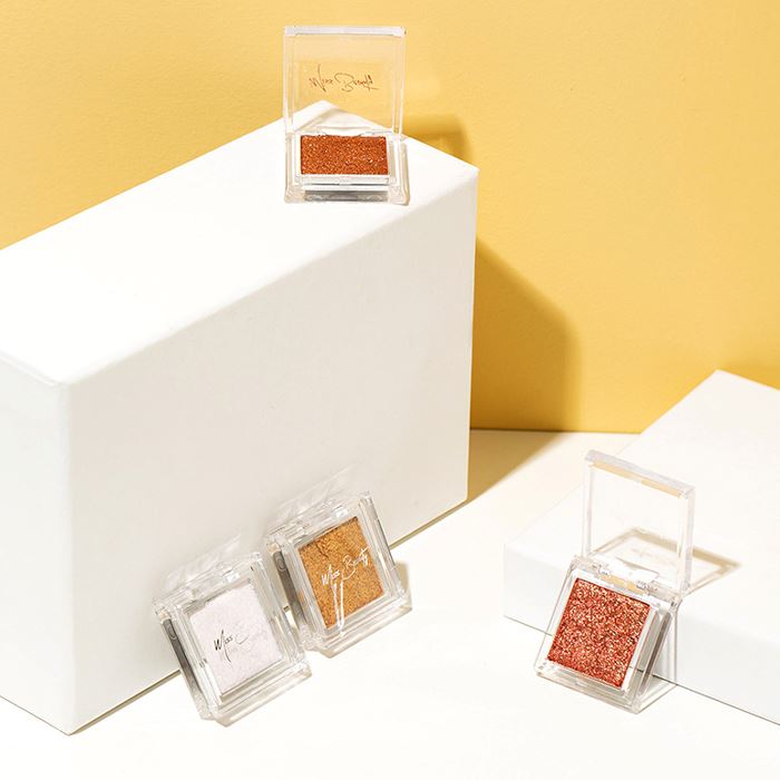 Single Shade Square Eyeshadow Make-up Every Day And Night 