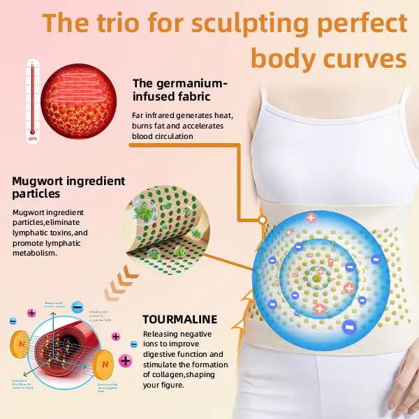 Fivfivgo™ Fiber and Wormwood Body Shaping Waist Protector
