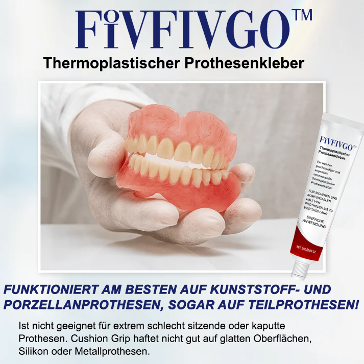 Fivfivgo™ Thermoplastischer Prothesenkleber