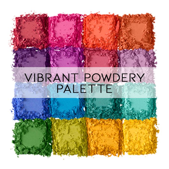 Rainbow 16 Shades Eyeshadow Palette Make-up Every Day And Night 