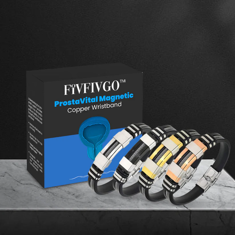 Fivfivgo™ ProstaVital Magnetic Copper Wristband