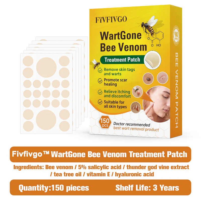 Fivfivgo™ WartGone Bienengift-Behandlung Patch