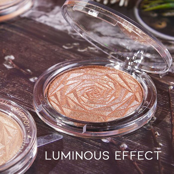 3D Rose Highlighter Make-up Every Day And Night 