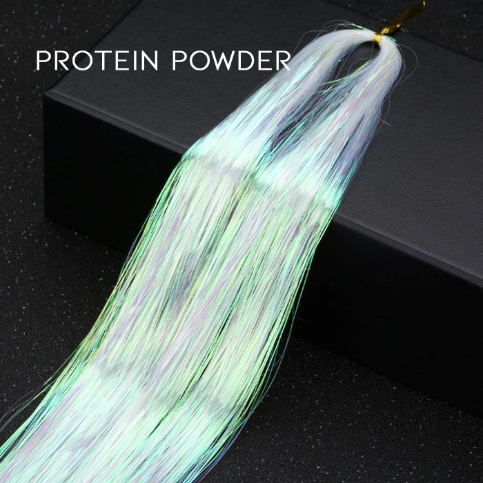 DIY Colorful Tinsel Hair (4 packs set) Hair Styling Tools Every Day And Night Protein Powder 