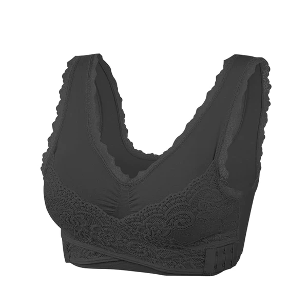 Fivfivgo™ Front Cross Adjustable Side Buckle Bra
