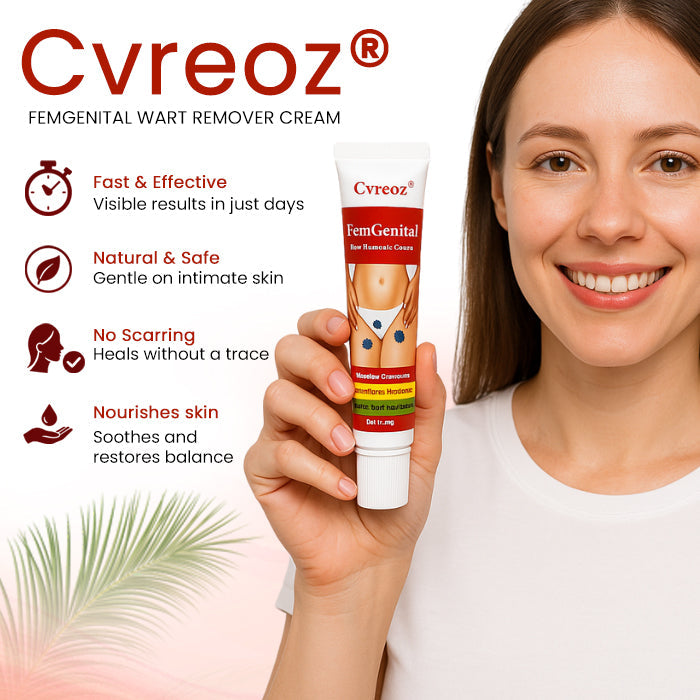 Cvreoz® FemGenital Wart Remover Cream