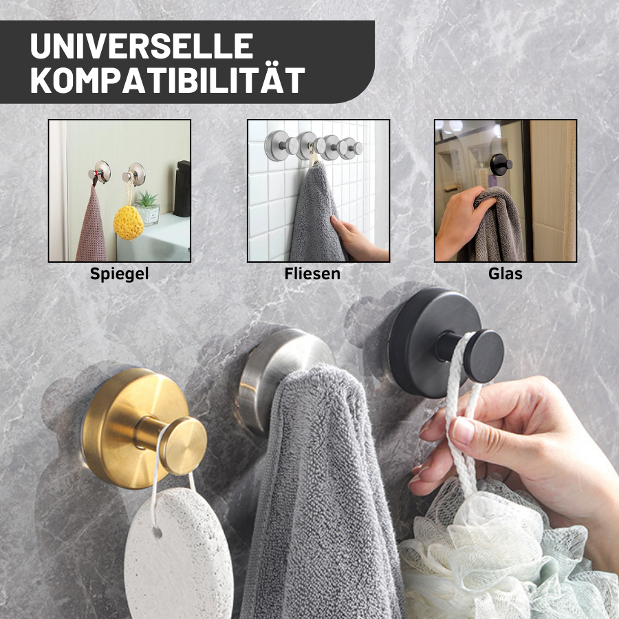 ✨2025 Aufgerüstet✨ Edelstahl-Saughaken