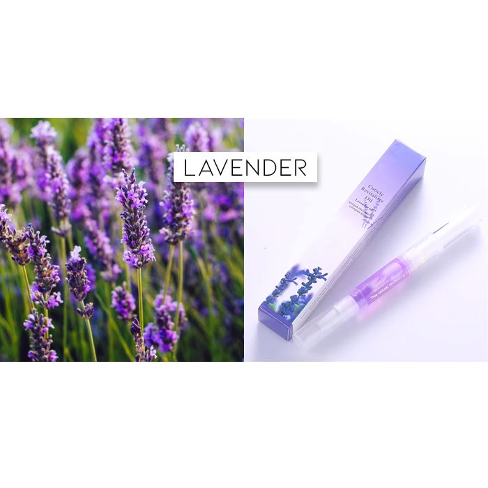 Portable Nail Care Nourish Oil Nail Every Day And Night 1pc Lavender 