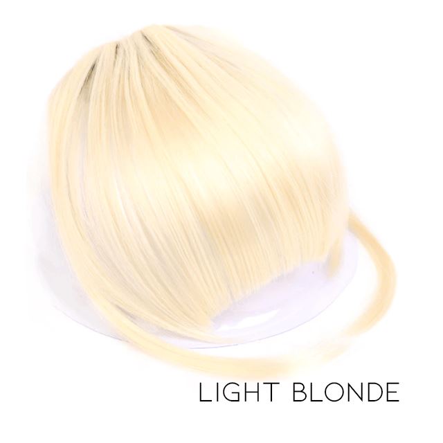 Seamless Clip-In Bangs Morning Shades Light Blonde 