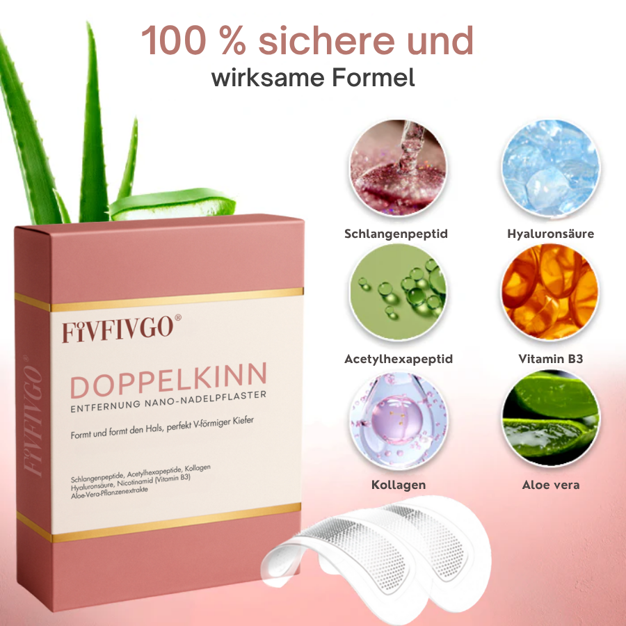 Fivfivgo® Doppelkinn Entfernung Nano-Nadelpflaster