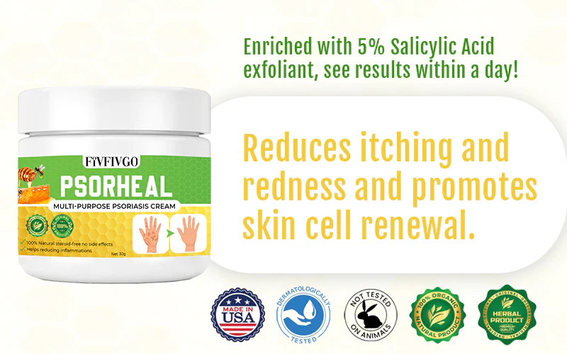 Fivfivgo™ PsorHeal Mehrzweck-Psoriasis-Creme