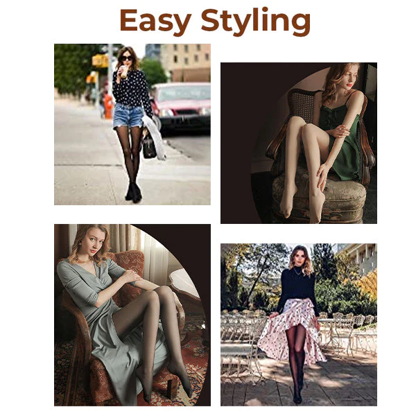 Fivfivgo™ UltraSLIM Tourmaline Ion Body Shaping Stretch Silk Stockings