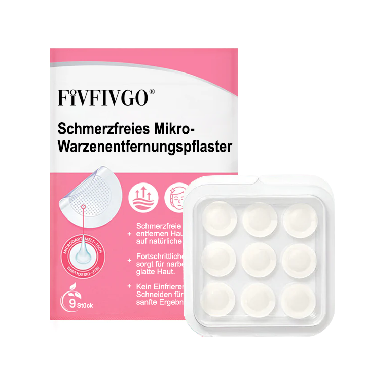 Fivfivgo® Schmerzfreies Mikro-Warzenentfernungspflaster