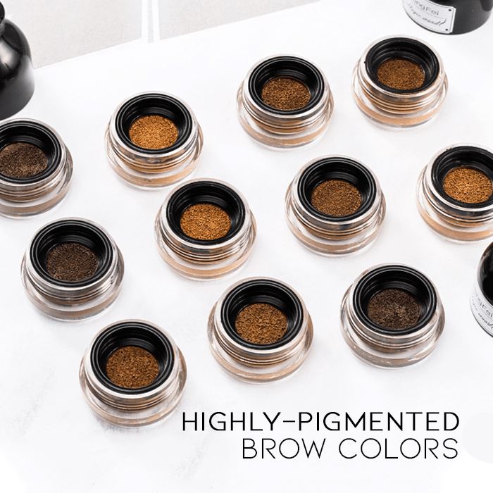 24HRS Semi-permanent Brow Brush Morning Shades 