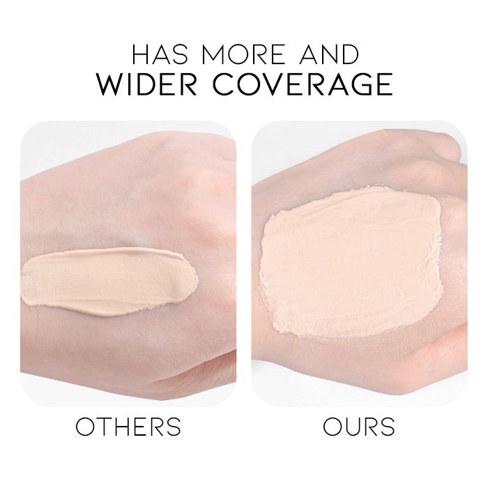 Waterproof Smooth Conceal Foundation Make-up Every Day And Night 