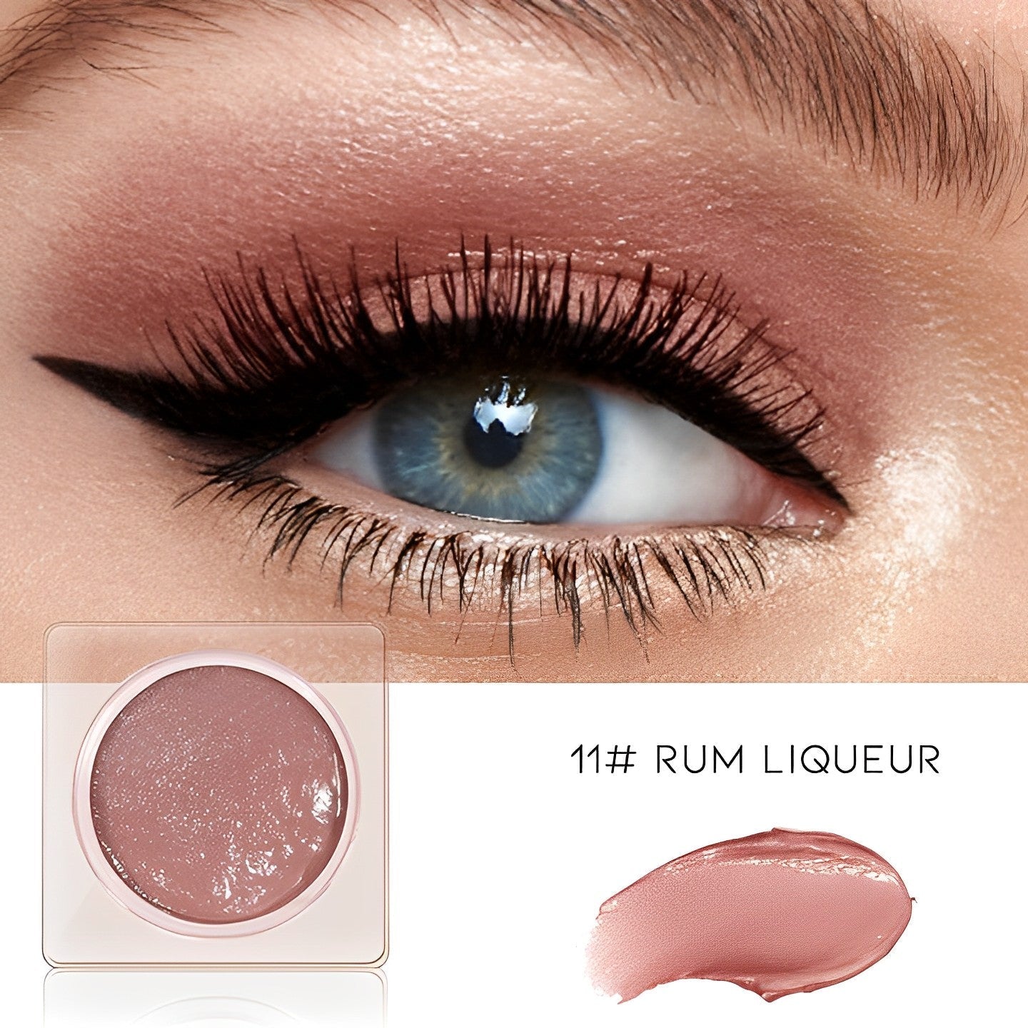 Highshine Waterproof Cream Eyeshadow Make-up Every Day And Night 11# Rum Liqueur 1 pc 