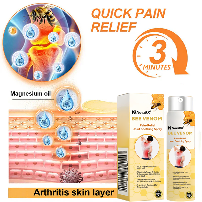 NovaRX®  Bee Venom Pain-Relief Joint Soothing Spray