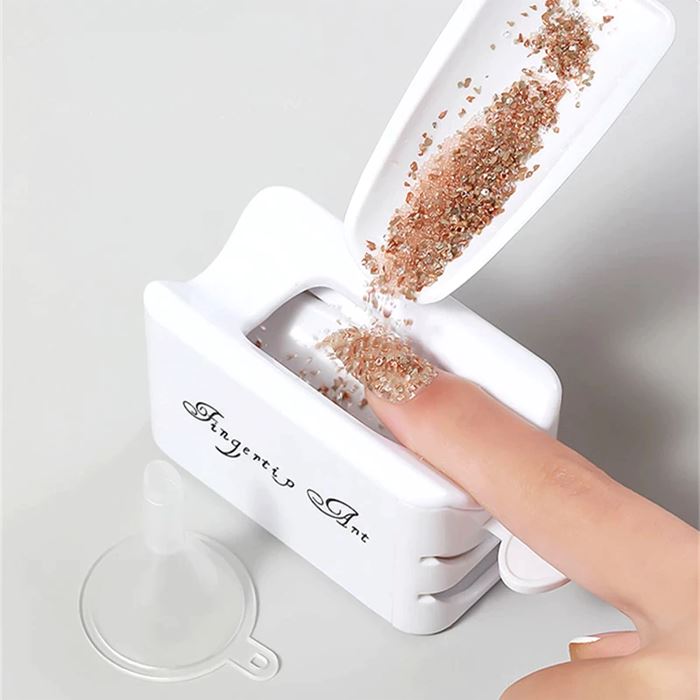 Glitter Powder Recycle Box Nail Every Day And Night 