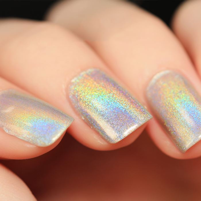 Rainbow Chrome Cat Eye Top Coat Nail Every Day And Night 