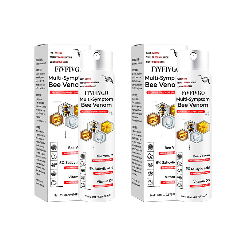 Fivfivgo™ Spray zur Behandlung von Bienengift-Psoriasis mit mehreren Symptomen