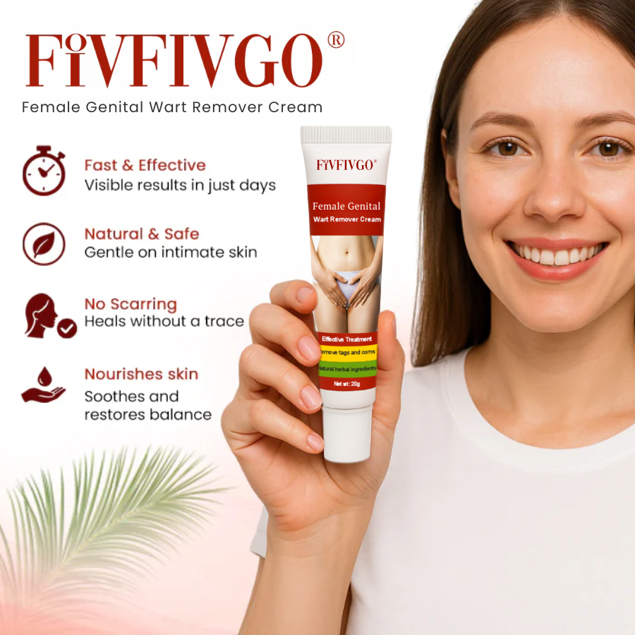 Fivfivgo® Female Genital Wart Remover Cream