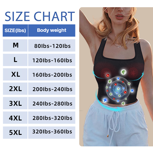 Fivfivgo™ Ion väst Shapewear