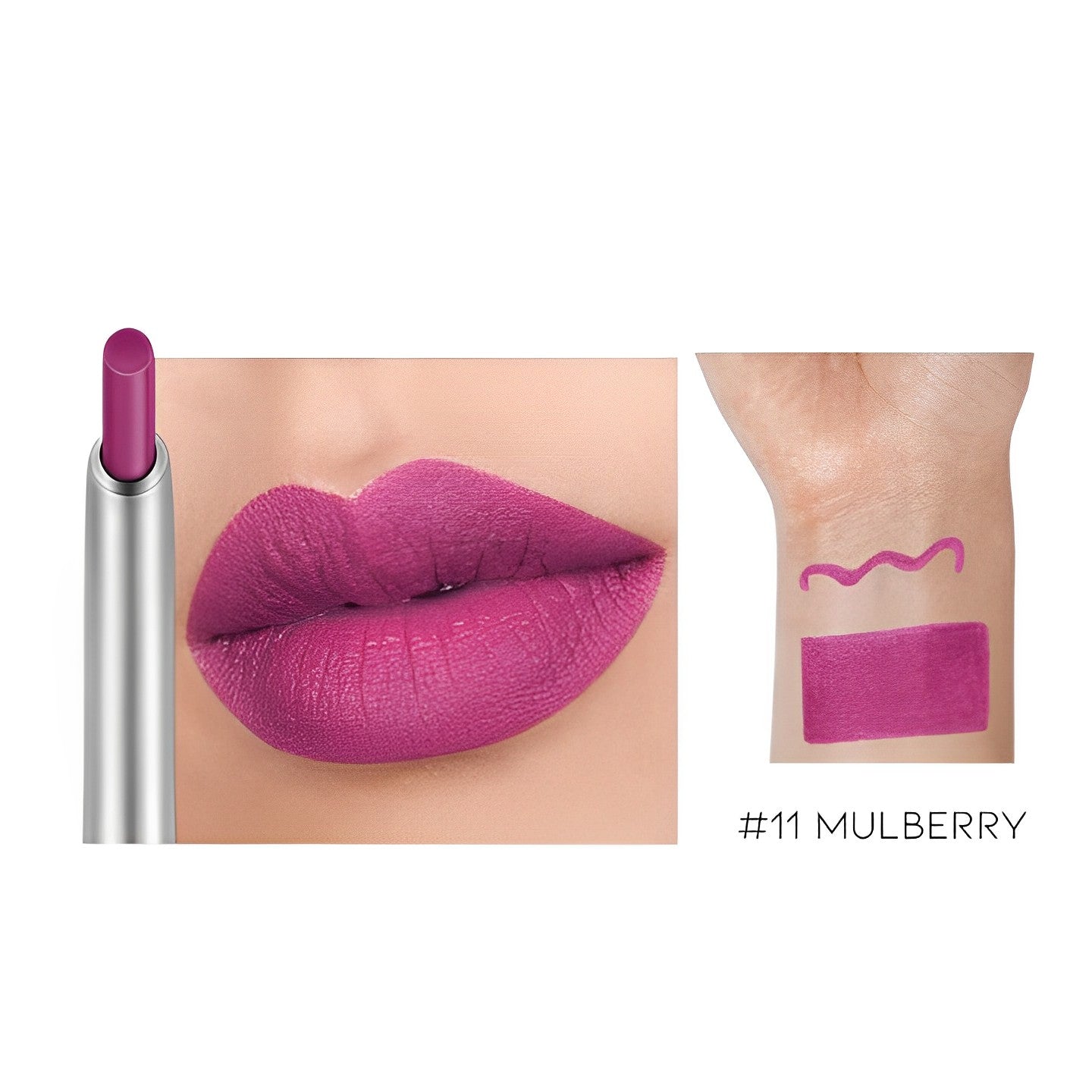 Multi-Use Waterproof Lipliner Lipliner Every Day And Night #11 Mulberry 1 pc 