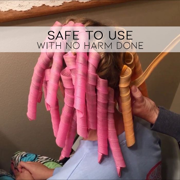 DIY Spiral Curls Hair Curler Hair Styling Tools Every Day And Night 