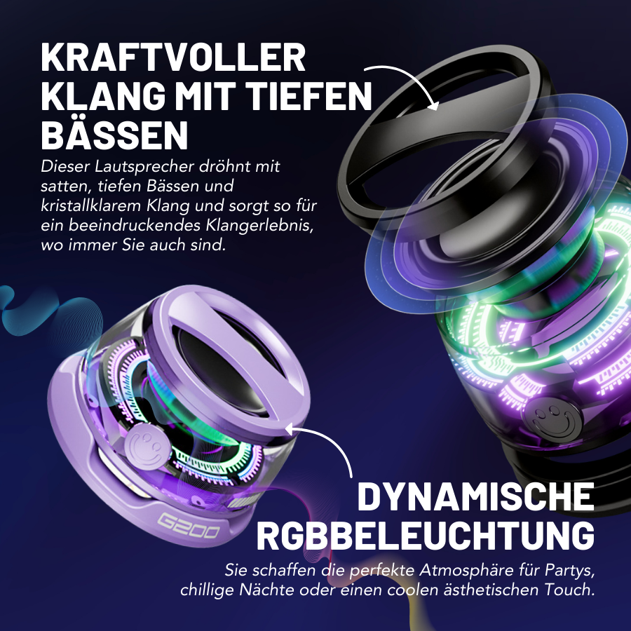 G2000 Wasserdichter Magnet-Lautsprecher