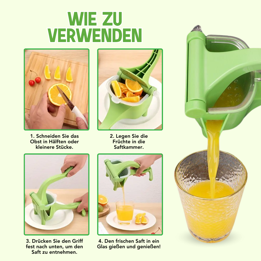 Handpresse Fruchtsaftpresse