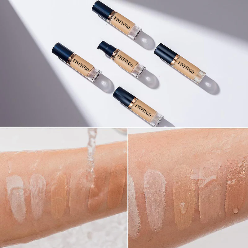 Fivfivgo™ Serum Foundation with Sensitive Skin Cream & Pro Angled Brush🎀