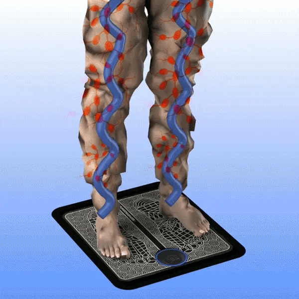 Fivfivgo™ Tapis de pieds amincissant en tourmaline