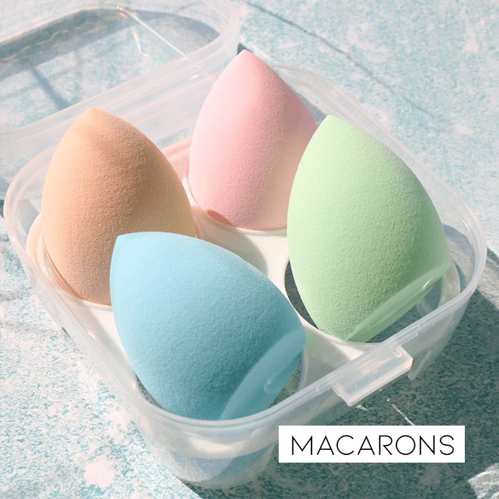 Soft Makeup Sponge Morning Shades Macarons 