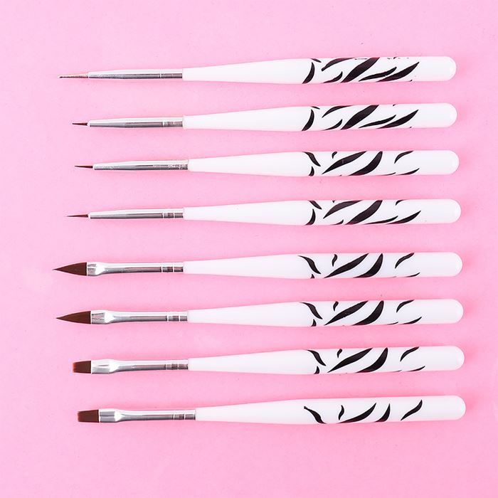Nail Art Pen Beginner 8 pcs Set Nail Every Day And Night 