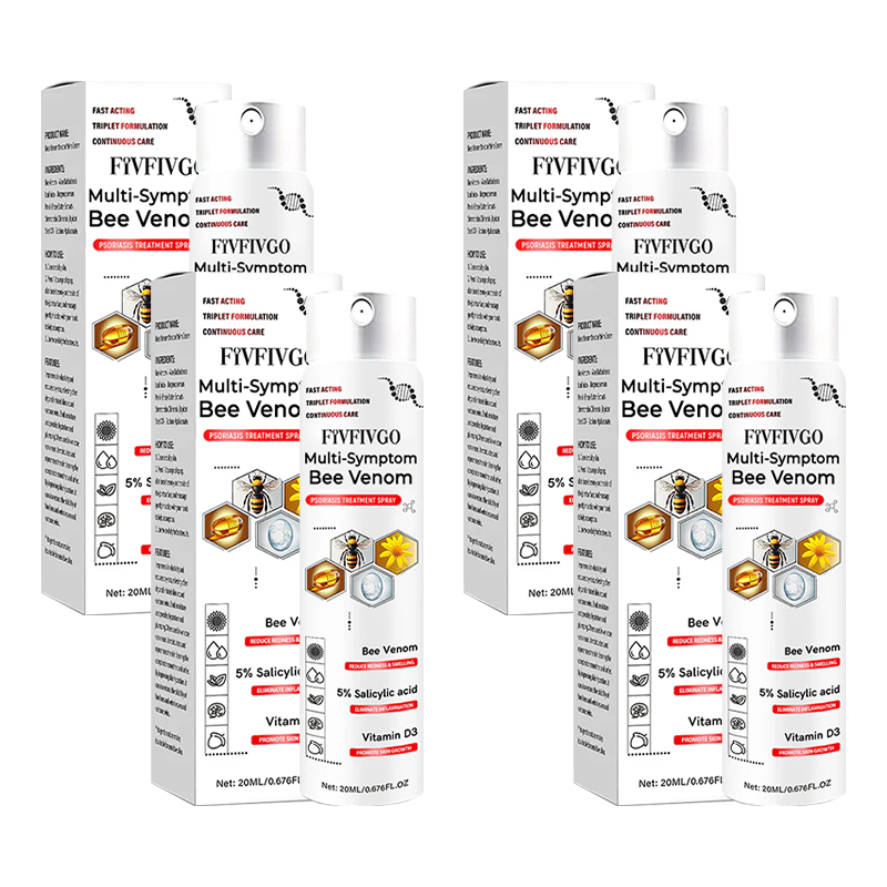Fivfivgo™ Spray zur Behandlung von Bienengift-Psoriasis mit mehreren Symptomen
